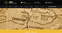 Desktop Screenshot of apmcambridge.co.uk